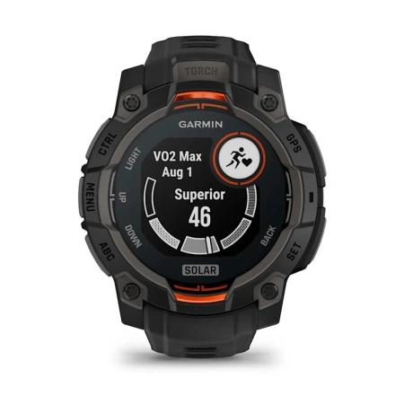 Garmin Instinct 3 45 mm, Solar Black (010-02934-00)