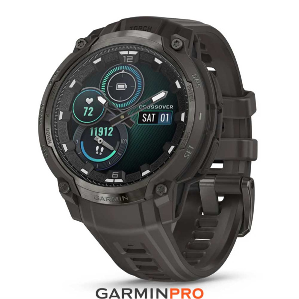 Garmin Instinct Crossover AMOLED Charcoal (010-03398-00)