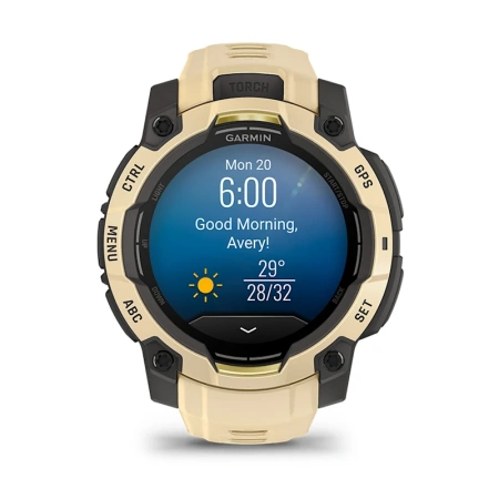 Garmin Instinct 3 45 mm, AMOLED Citrine (010-02936-02)