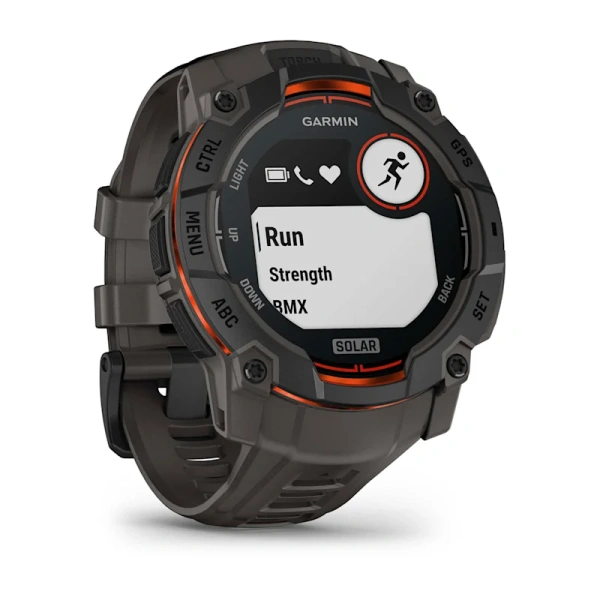 Garmin Instinct 3 50 mm, Solar Black (010-02935-00)