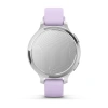 Garmin Lily 2 Active Silver with Purple Jasmine Silicone Band (010-02891-01)